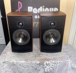 PSB Alpha B1 Bookshelf Speakers – Attractive Maple Finish