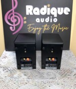 PSB Alpha Intro LR Compact Bookshelf Speakers in Black Ash - Image 5