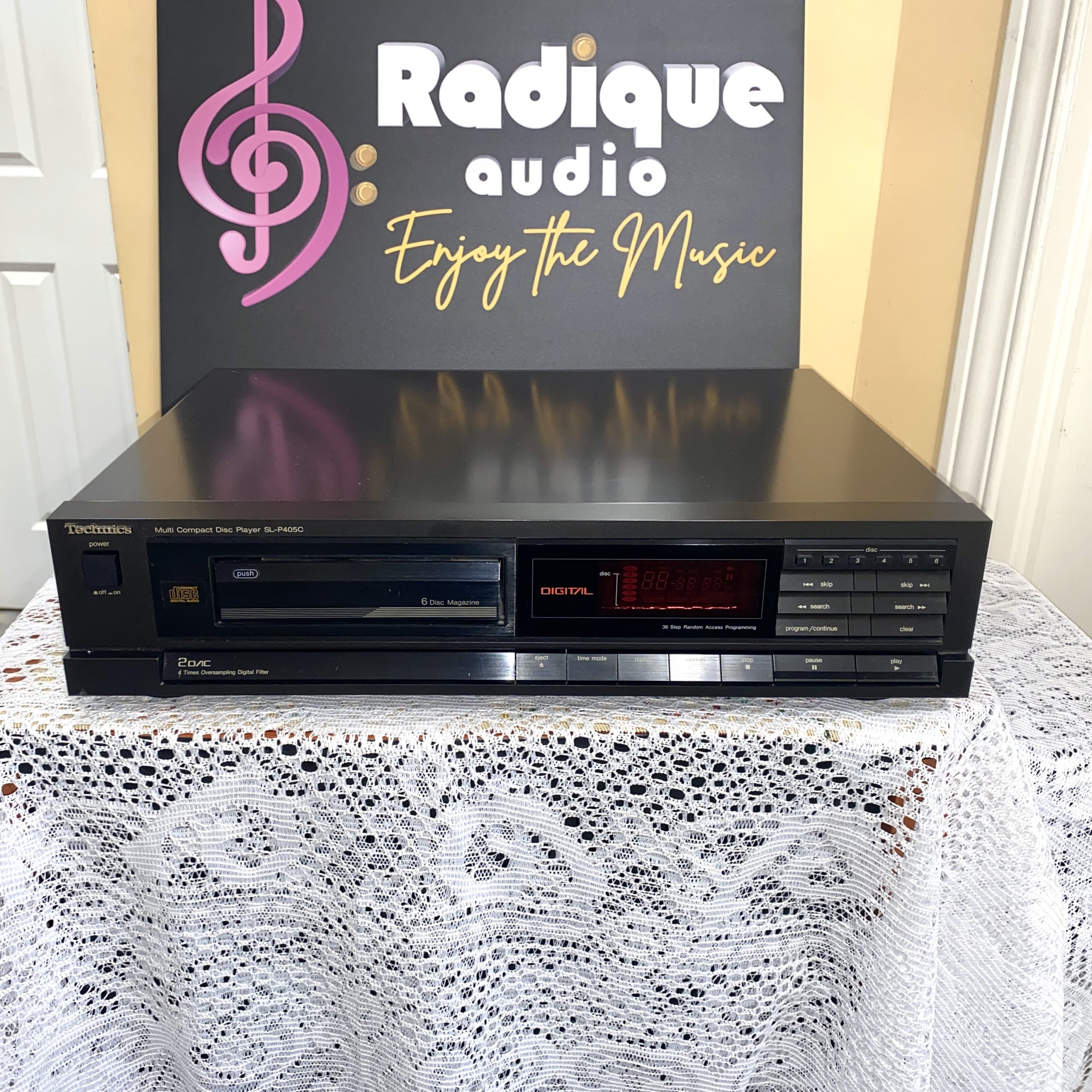 Pioneer SL-P405C 1 Pioneer CD Changer – Freshly Serviced, Cartridge System SL-P405C - Image 1