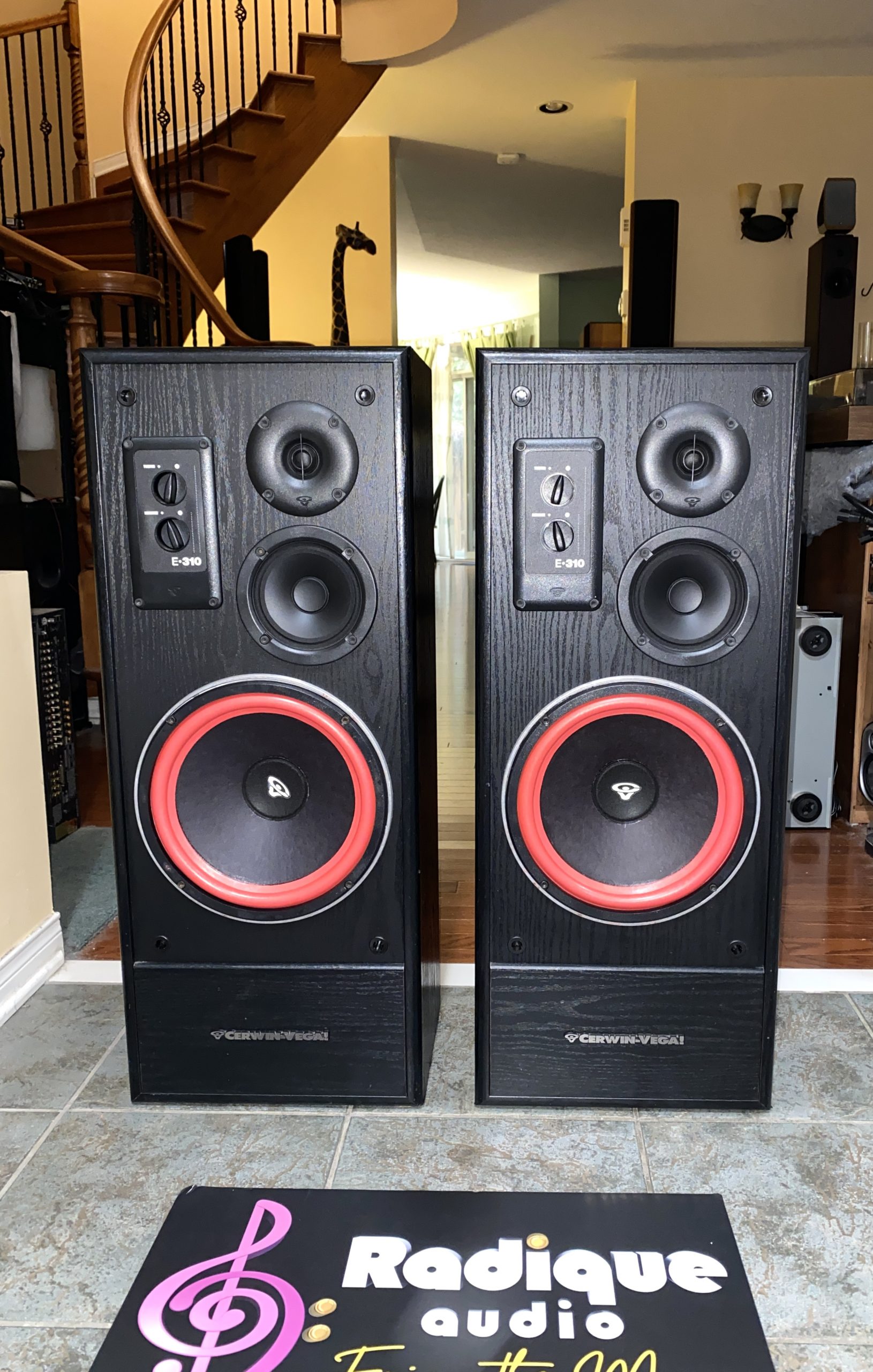 Cerwin Vega E-310 1 Cerwin Vega E-310 Floorstanding Speakers - Highly Efficient - Image 1