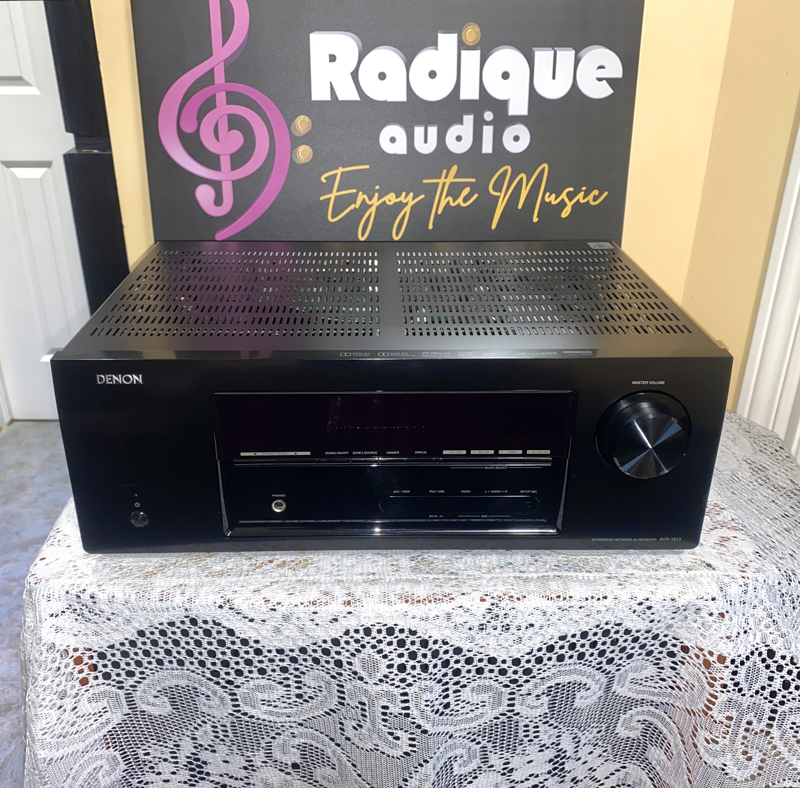 Denon AVR-1913 1 Denon AVR-1913 630 Watt 7.1 AVR x 6 x HDMI, Dual Zone - Image 1