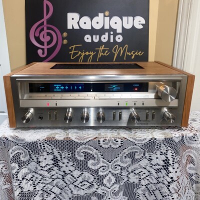 Pioneer SX-3600 stereo receiver in custom Ottawa cherry cabinet — Radique Audio