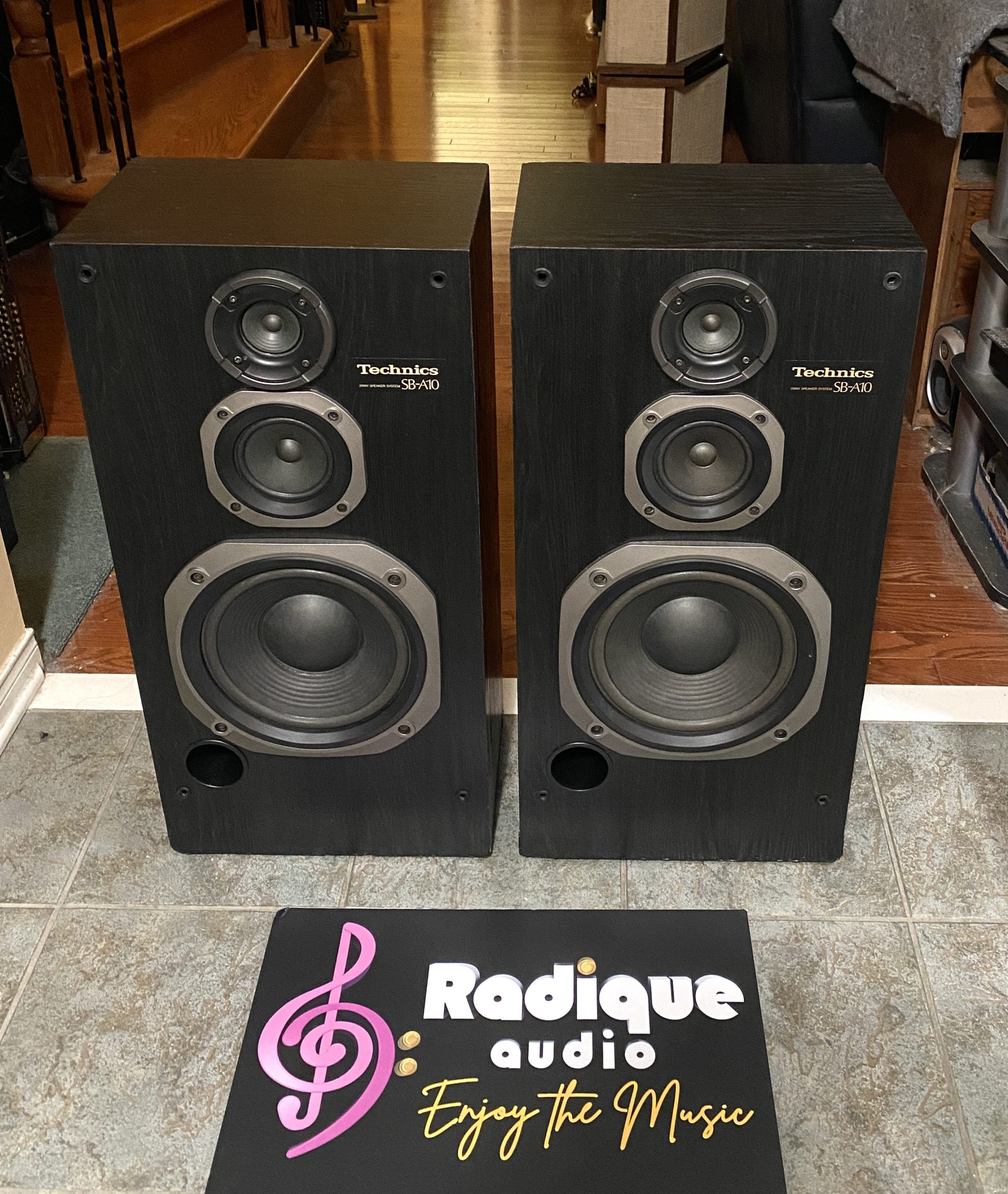 Technics SB-A10 3-Way Speaker System - Vintage - Radique Inc
