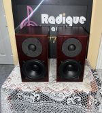 Totem Mite Bookshelf Speakers - Mahogany Finish - Made in Canada