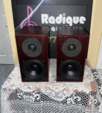 Totem Mite Bookshelf Speakers - Mahogany Finish - Made in Canada