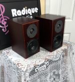 Totem Mite Bookshelf Speakers - Mahogany Finish - Made in Canada - Image 3