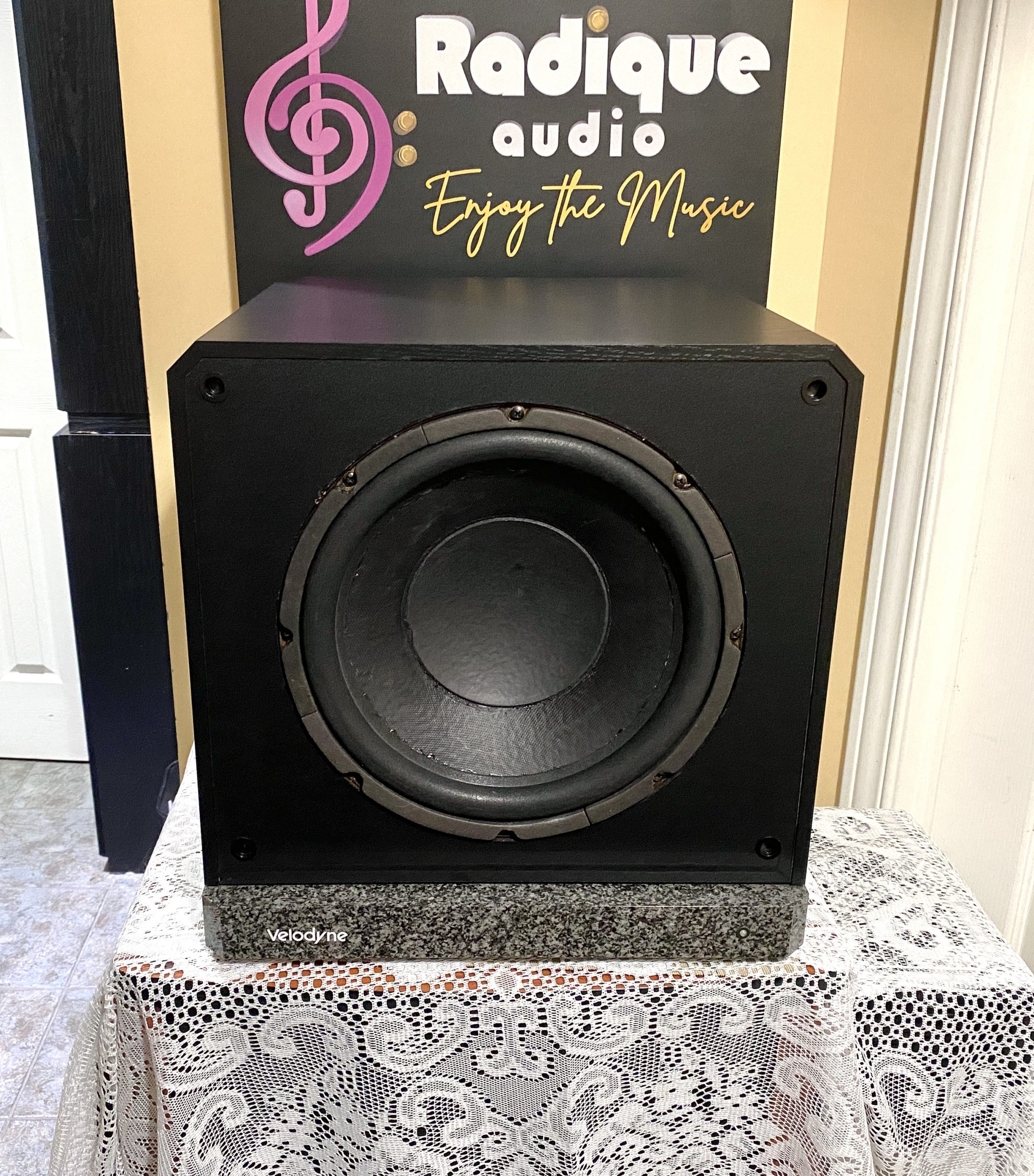 Velodyne F-1200-B 1 Velodyne F-1200-B Servo Controlled 12" Active Subwoofer - Image 1