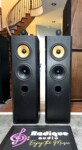Bowers & Wilkins Matrix 804 Floorstanding Speakers – Black Ash