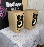 Tannoy Mercury mxR Bookshelf Speakers - in Light Maple - Image 3