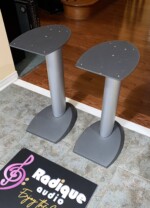 B&W FS-805 Speaker Stands - Nautilus Era - Grey/Silver - Image 3