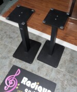 Heavy 23.5" Solid Metal Speaker Stands from Atlantis - Image 2