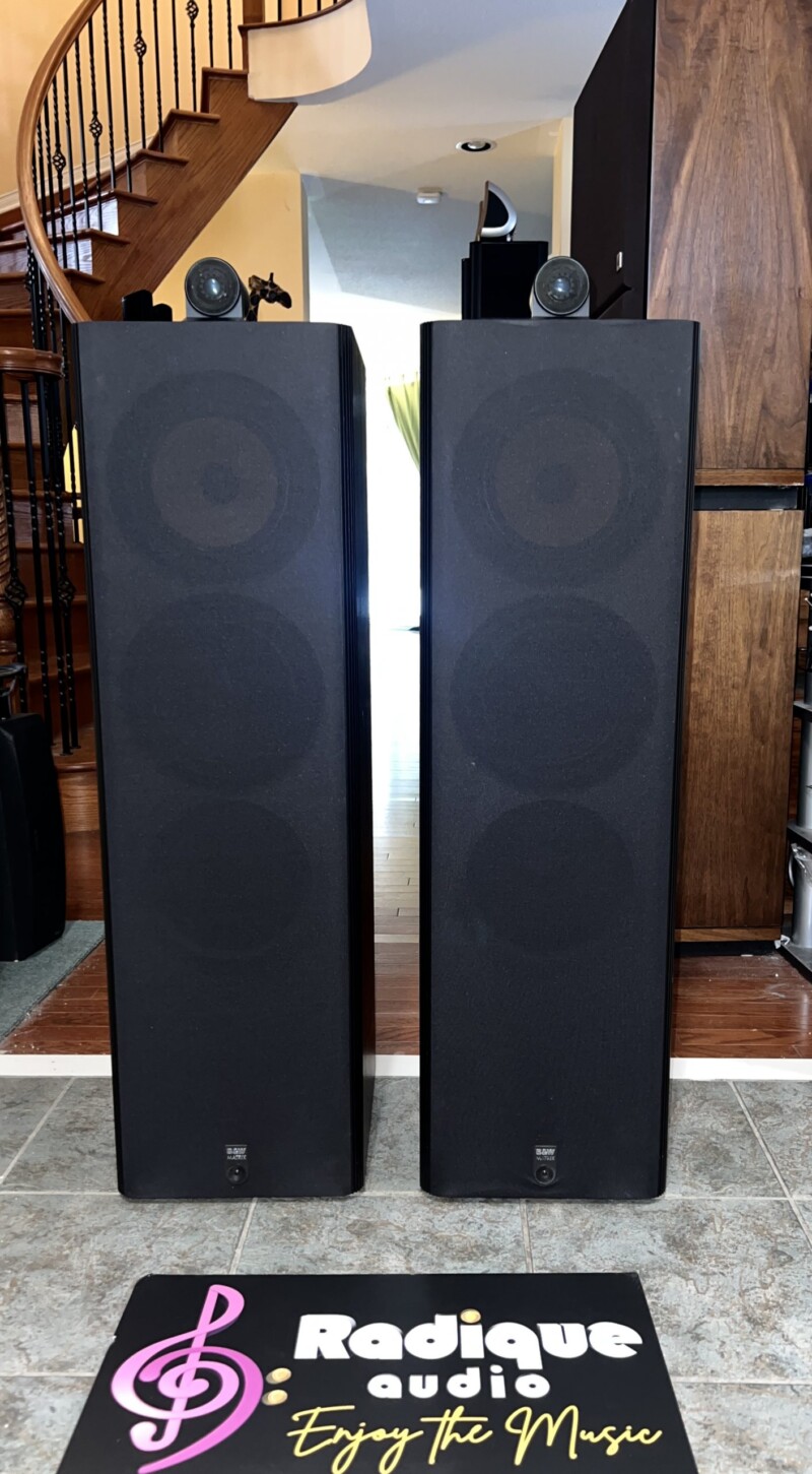 B&W Matrix 803 Series 1 Black Ash Speakers, Made in England