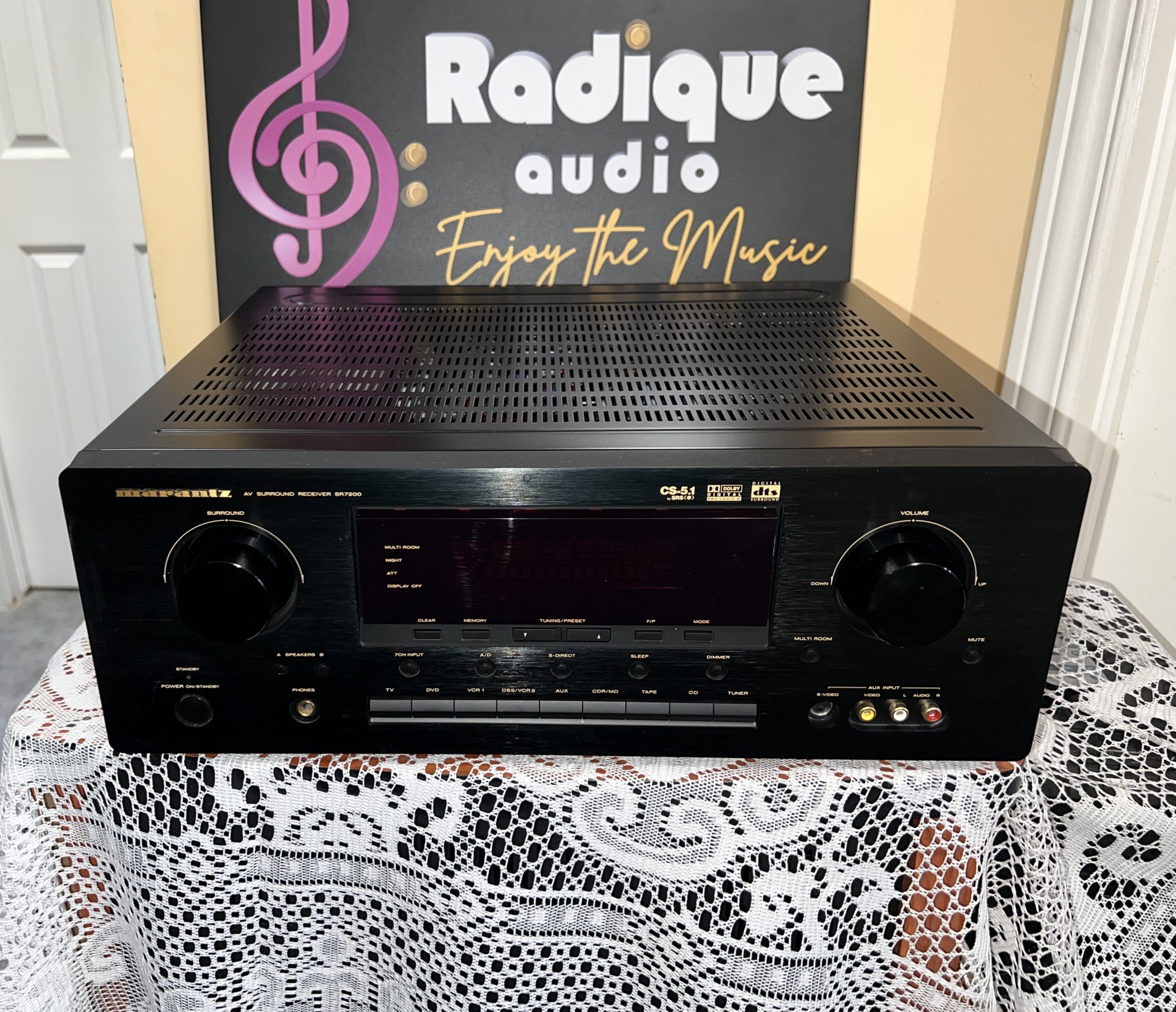 Marantz SR7200 1 Marantz SR7200 6.1 AVR, 110WPC - Powerful, Excellent sound - Image 1