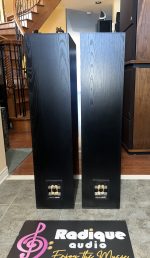 Paradigm Studio 60 v1 Reference Towers in Black Ash - 70lbs - Image 5