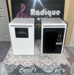 Audioengine A5+ Powered Bookshelf Speakers, High Gloss White - Image 5