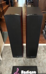 Flagship Paradigm Studio 100 v2 Rosenut Real Wood Floor Standers - Image 6
