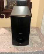 Sony SS-WS91 Passive Subwoofer | Front-Firing, 3 Ohm