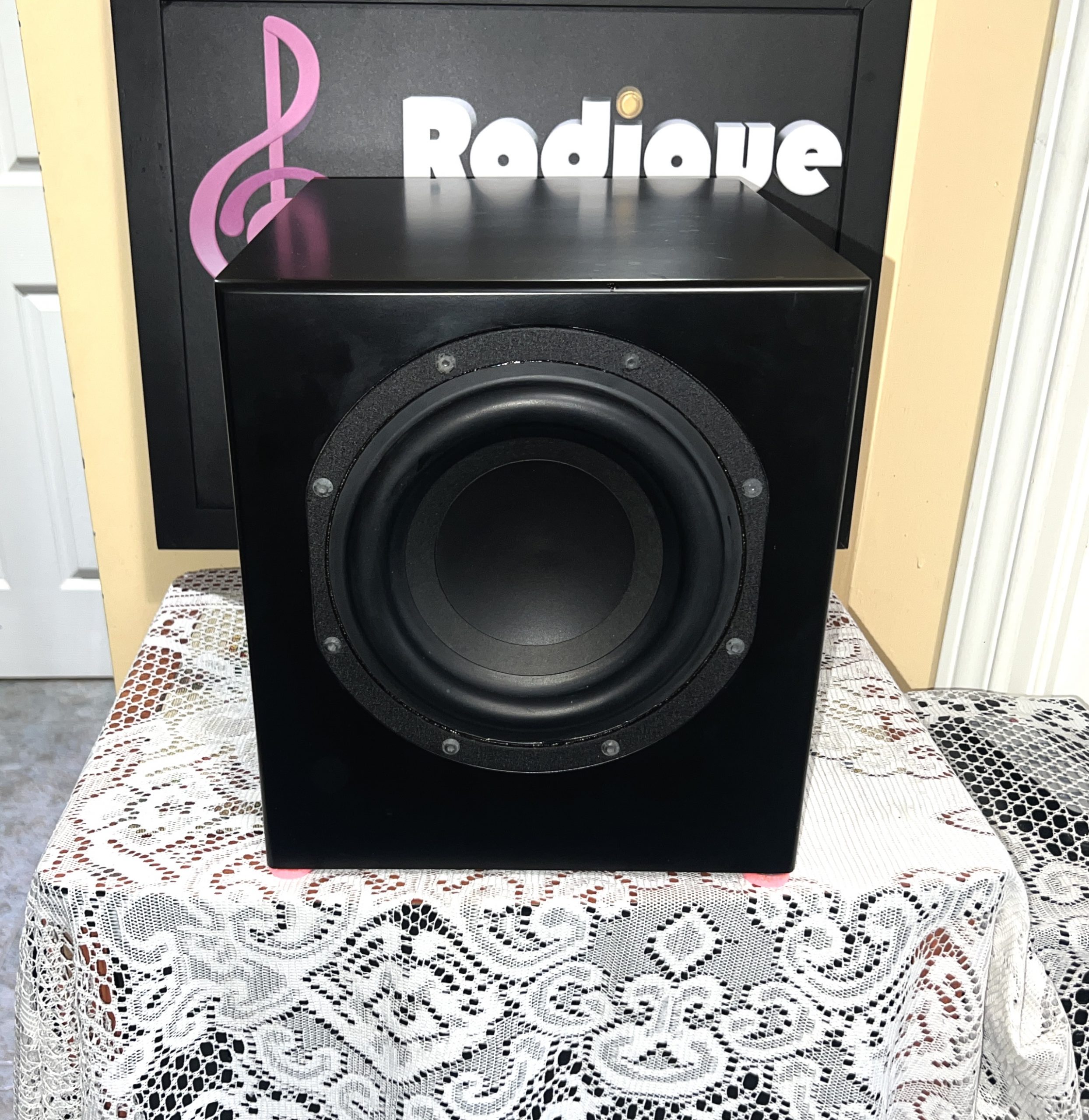 Totem Storm Sub april 2026 1 Totem Storm Sub 8" Powered Subwoofer – Satin Black, 300W - Image 1