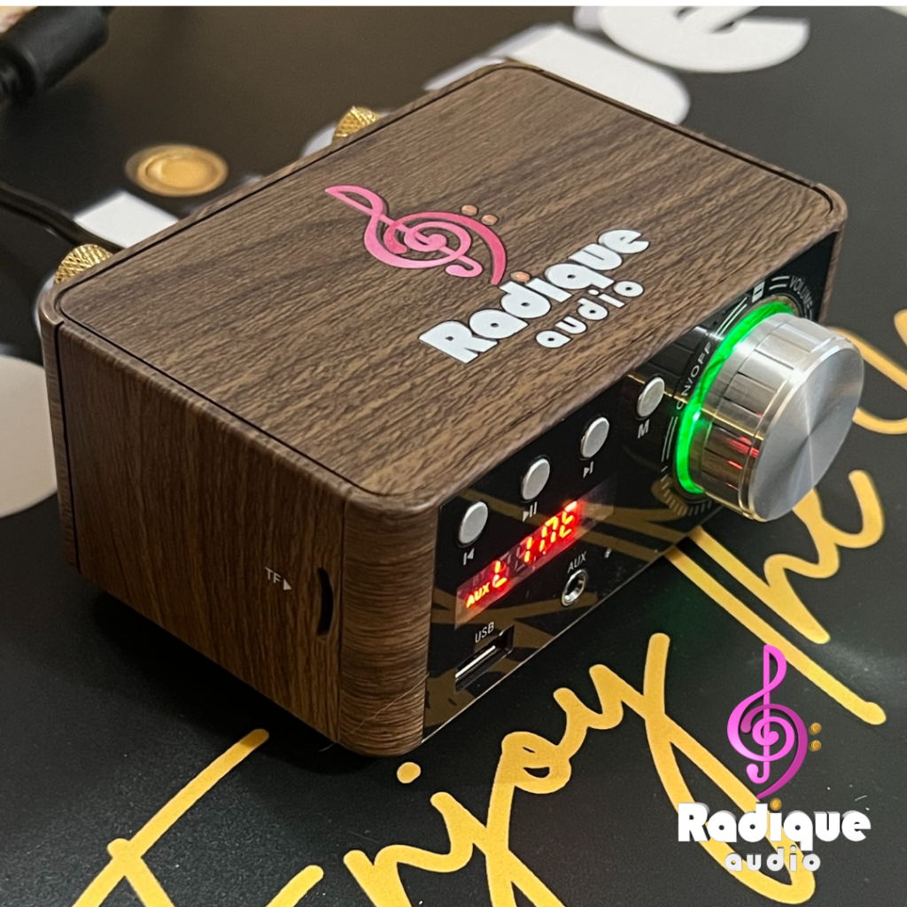 RA-Mini Amp Walnut