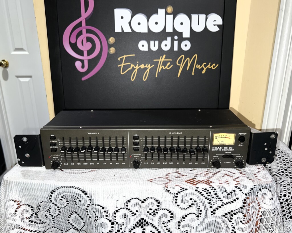 Teac GE-20 10-Band Stereo Graphic Equalizer — Japan