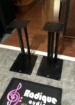 API Tri-Pillar All-Metal Speaker Stands, 21.5", Pair