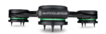 IsoAcoustics Aperta Sub subwoofer isolation stand with carpet discs for subwoofers up to 80 lbs.