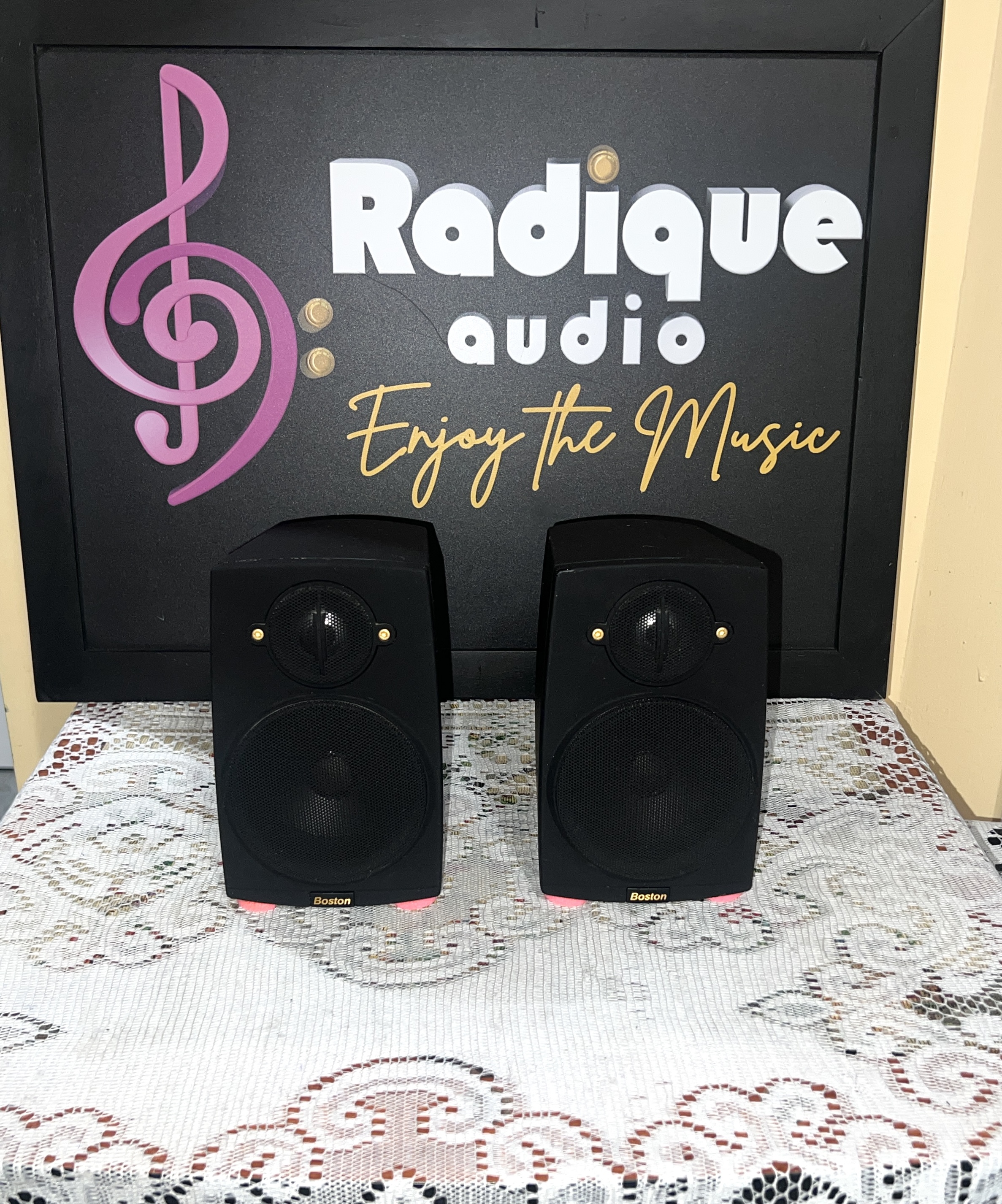 Boston Micro 90X 1 Boston Acoustics Micro 90X Satellite Speakers — Made in USA - Image 1