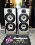 Bowers & Wilkins DM220 3-Way Floorstanding Speakers — Black Ash