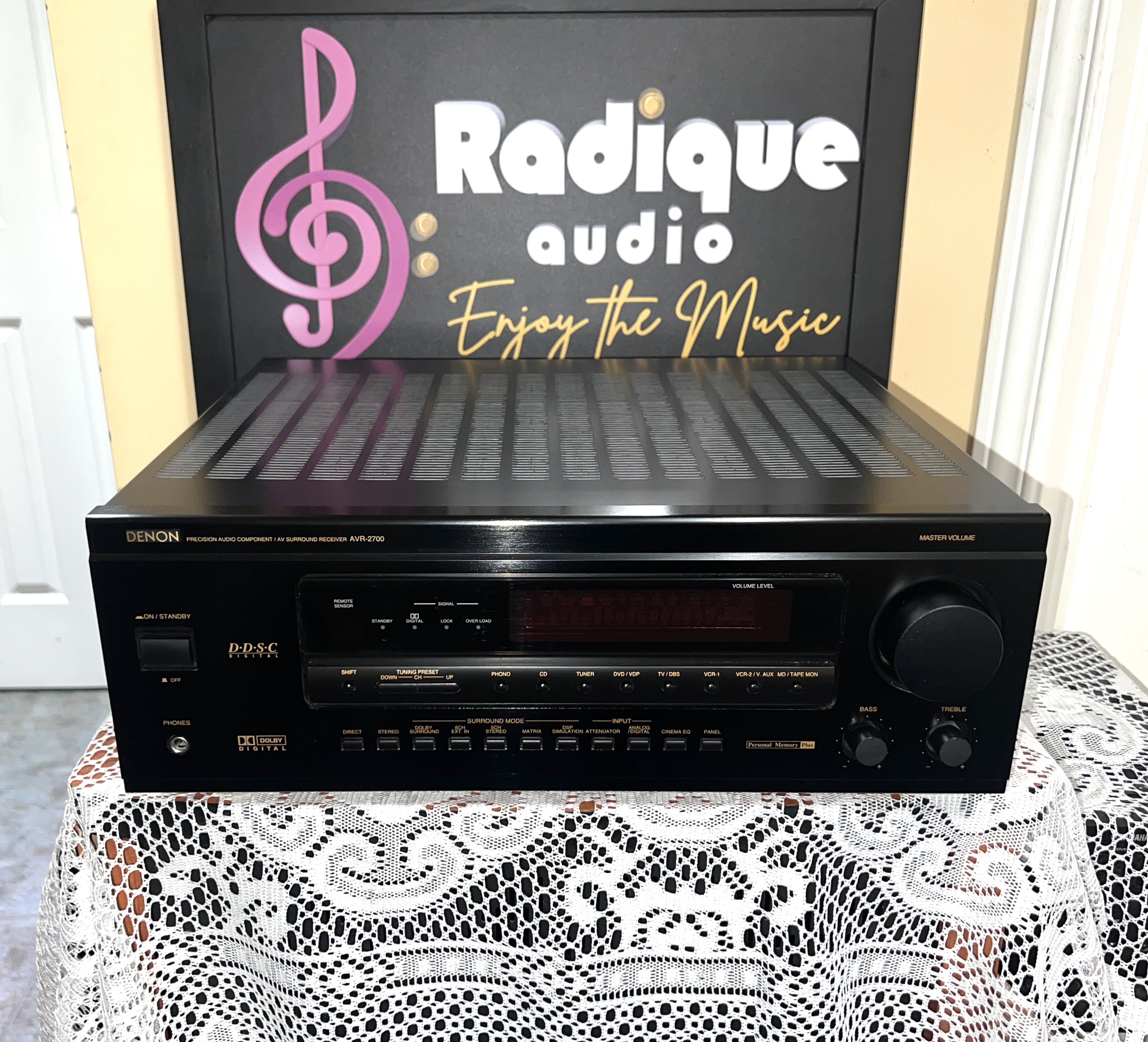 denon avr-2700 1 Denon AVR-2700 5.1-Channel AV Receiver 400W w/ Remote – Japan - Image 1