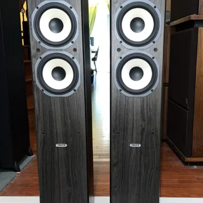 Tannoy Mercury F3 Slim Floorstanders | Apple Finish