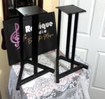 Sturdy Metal Speaker Stands by Atlantis 23" — Canada | Felt Feet - Image 4