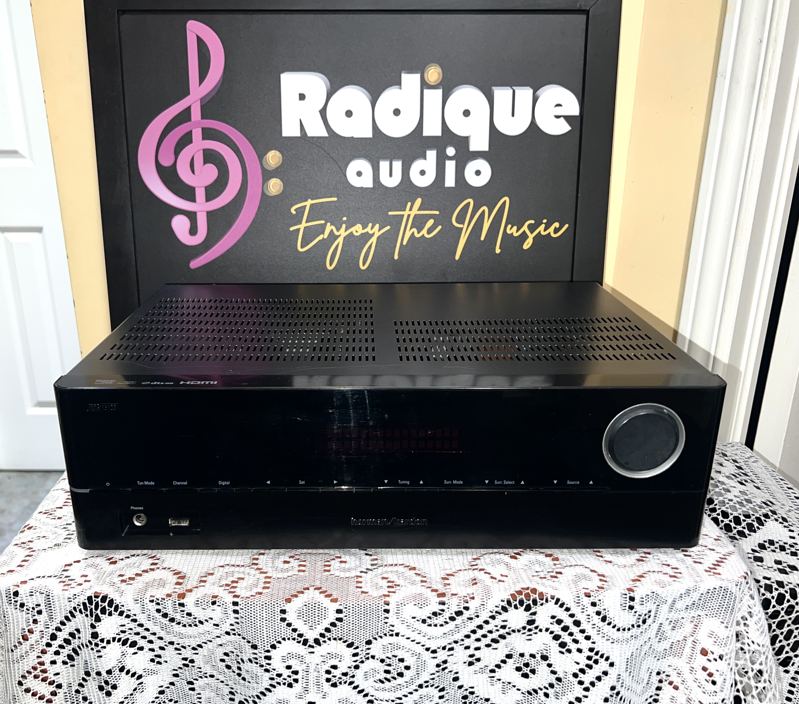 harman avr 1510s 1 Harman Kardon AVR 1510S 375W 5.1 Receiver – 4K HDMI, Spotify - Image 1