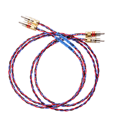 Kimber PBJ interconnects with tri-braid geometry, hyper-pure copper and fluorocarbon dielectric. Ultraplate, WBT-0114 CU or balanced XLR.