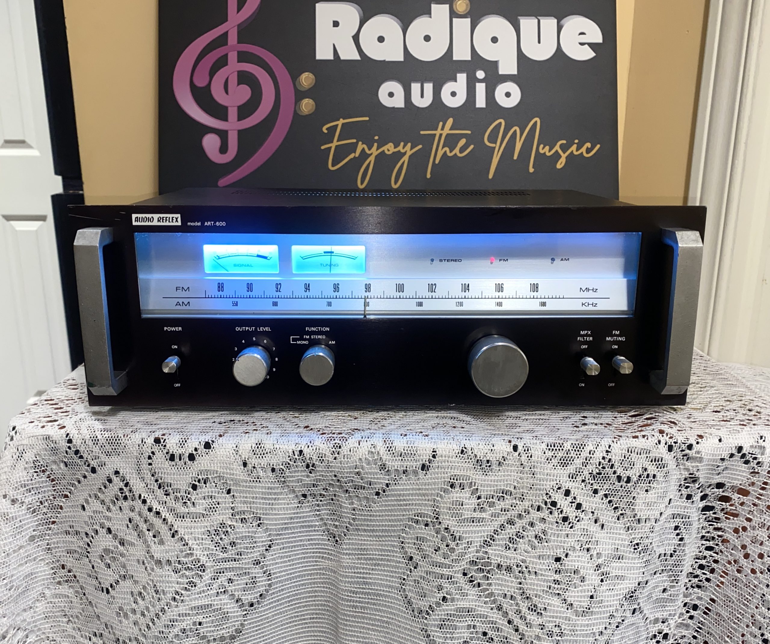 Audio-Reflex-ART-600-1-p3 Audio Reflex ART-600 Analog AM/FM Tuner – Rack Mount - Image 1