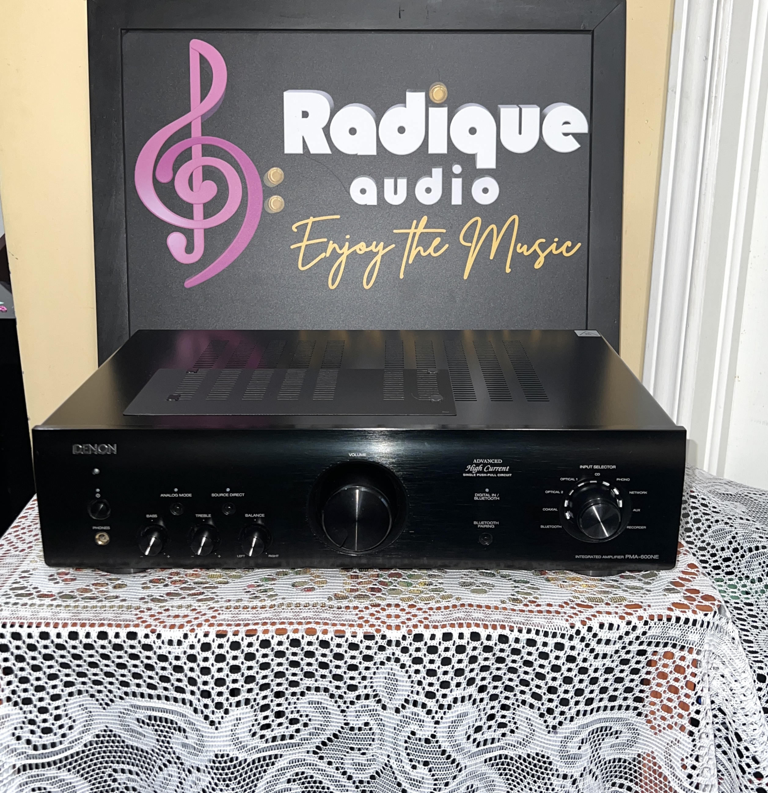 Denon PMA-600NE 1 Denon PMA-600NE Integrated Amp, Current Model, 45 WPC, Phono, BT - Image 1