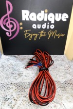Custom Speaker Cables Banana to Pin – 25', Radique Audio - Image 2