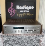 JVC R-S55 Stereo Receiver — 40 WPC, Digital Tuner, Wood Cabinet