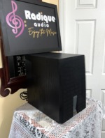 JVC SX-PW33 Slim Tower Subwoofer — 6.5in, 100W, High-Pass Out - Image 2