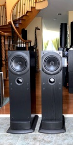 Great Sounding KEF Towers with UNI-Q, Made in England Q30