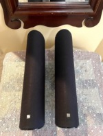 Gorgeous Uni-Q KEF Satellites in High Gloss Aluminum (2 Prs) KIT200S - Image 3