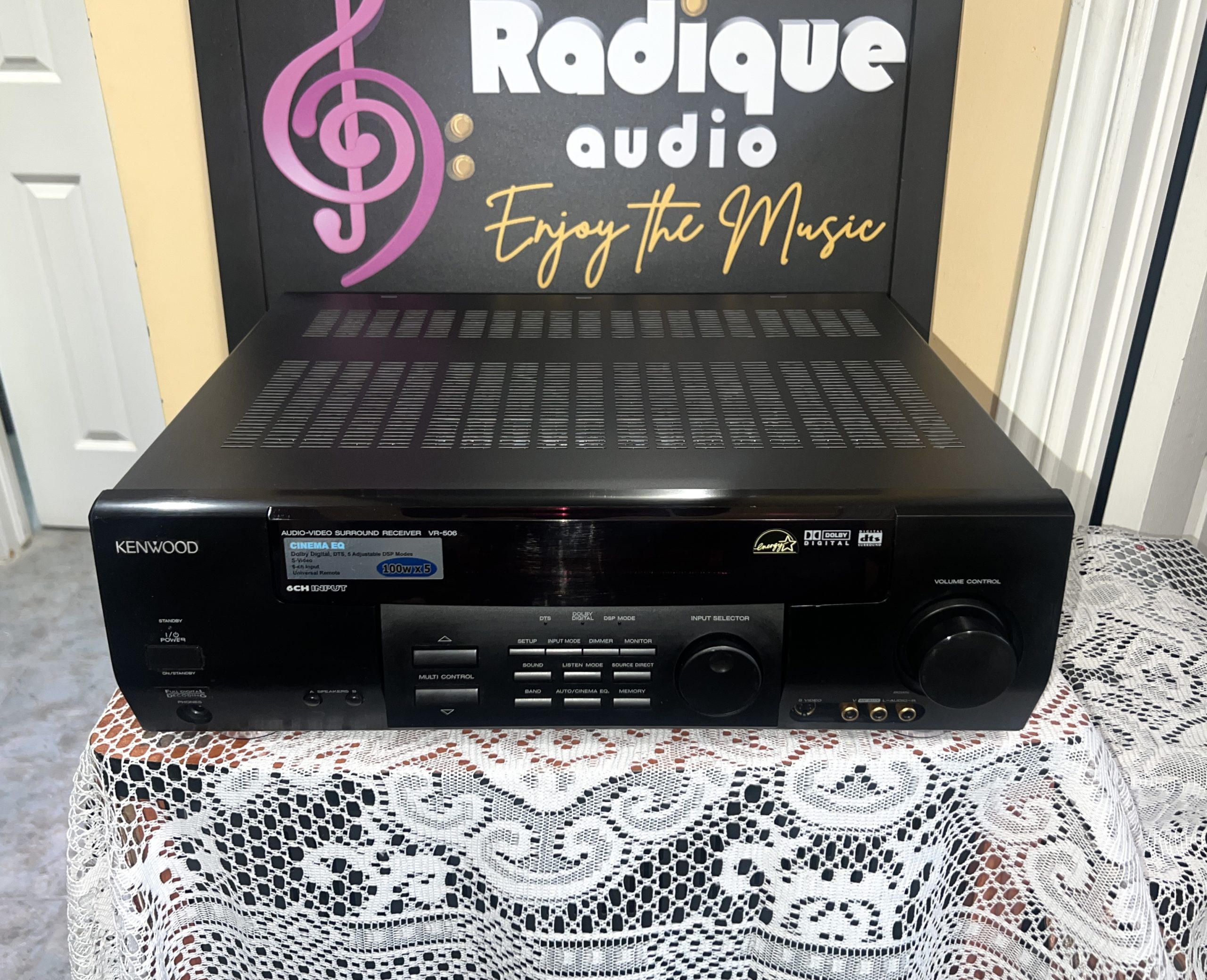 Kenwood-VR-506-1-p3 Kenwood VR-506 5.1 AVR 500W with Phono Input - Image 1