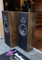 Mirage 550 Towers — Made in Canada, Sealed 10-Inch, Walnut - Image 2