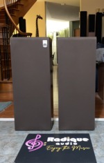 Mirage 550 Towers — Made in Canada, Sealed 10-Inch, Walnut - Image 3