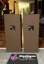 Mirage 550 Towers — Made in Canada, Sealed 10-Inch, Walnut - Image 4