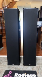 High End PSB Tower Speakers in High Gloss Black Stratus Silver - view 4