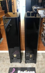 High End PSB Tower Speakers in High Gloss Black Stratus Silver - view 5
