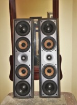 Paradigm 3-Way LCR - On-Wall Speakers Cinema 330 v3 Silver (Pair)