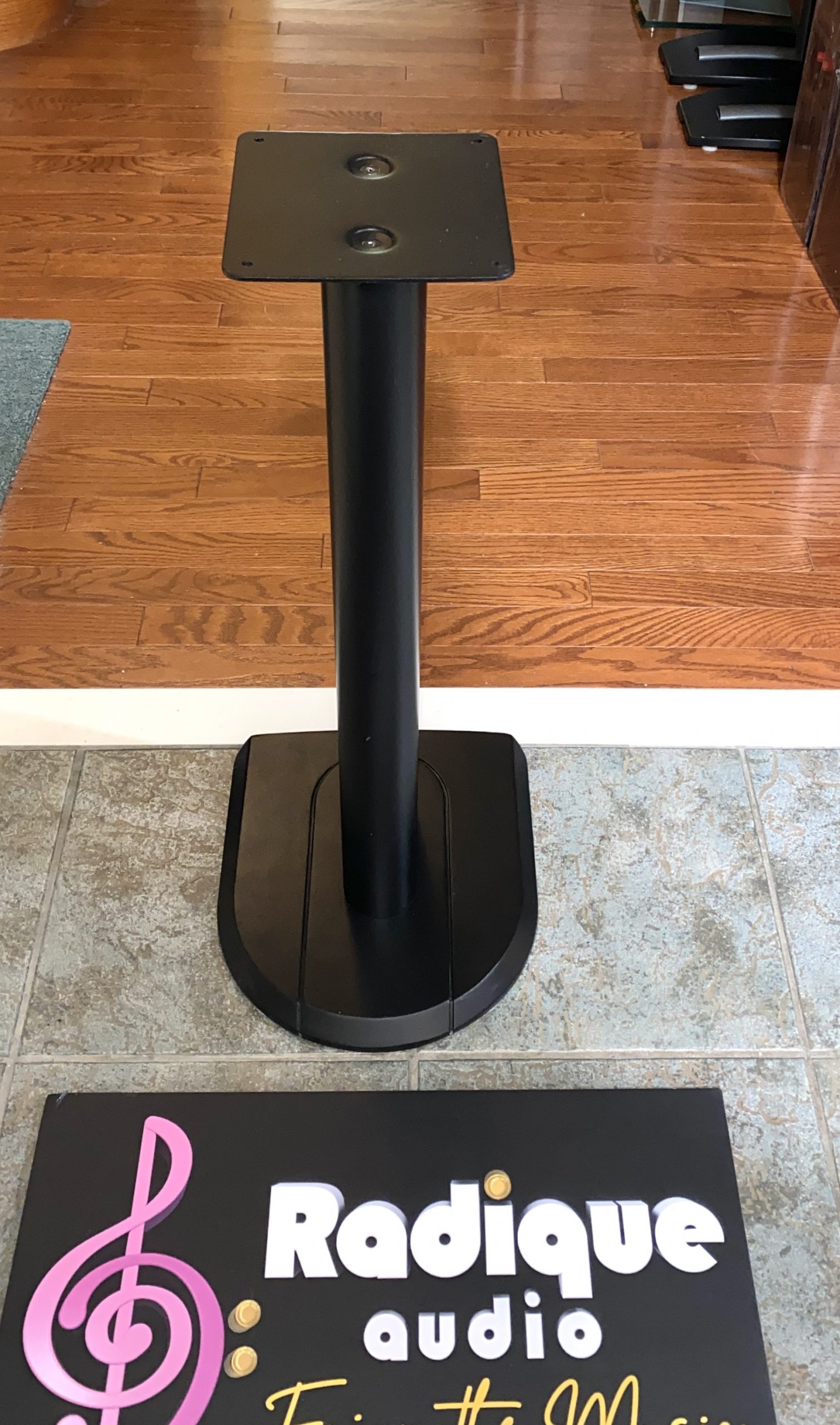 Paradigm-s-26-single-July-2025-1-p3 25" All Metal Dual Pillar SINGLE Speaker Stand, Paradigm S-26 - Image 1
