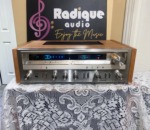 Pioneer SX-3600 stereo receiver in custom Ottawa cherry cabinet — Radique Audio