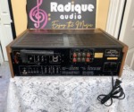 Pioneer SX-3800 vintage receiver original wood side panel detail, Made in Japan